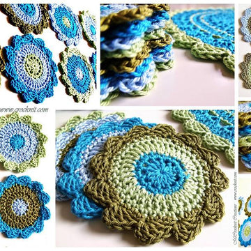Crochet Coasters SEASIDE