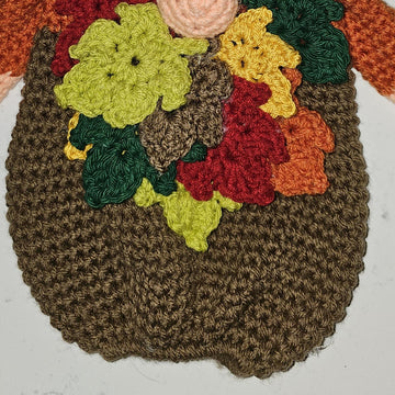 Autumn Gnome  Bag Holder