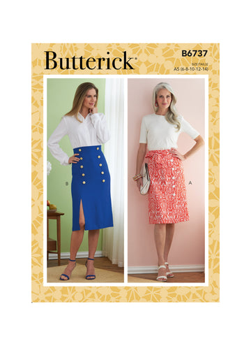 Butterick Misses' Skirts B6737 - Sewing Pattern