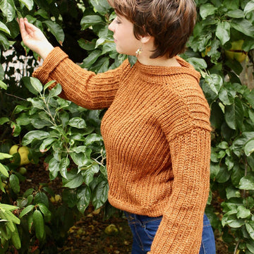 Easy Ribbed  Sweater