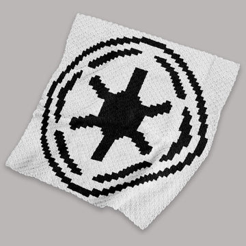 C2C Star Wars Throw Galactic Republic Crochet Pattern Beginner Level