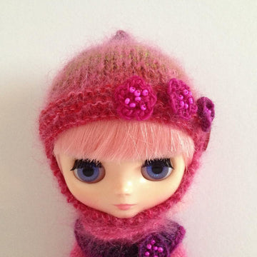 Helmet hat for Blythe and Middie Blythe doll