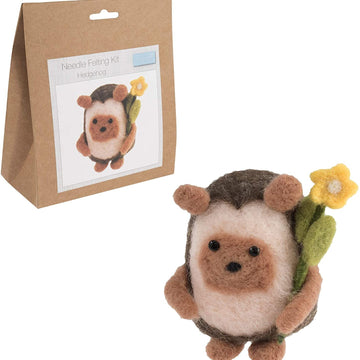 Trimits Needle Felting Kit: Hedgehog - 7 x 6cm