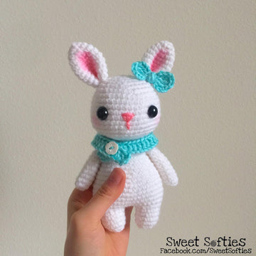 Remi the Bunny Rabbit Woodland Forest Amigurumi