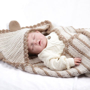 Little Bear Hooded Baby Blanket #157