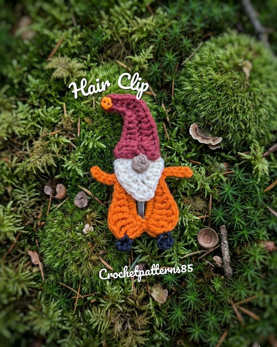 Gnome Hair Clip English-US