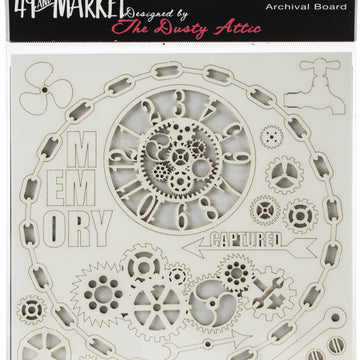 49 And Market Archival Chipboard 6"X6" - Memory Captured