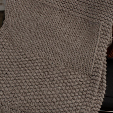 Learn to Knit Blanket