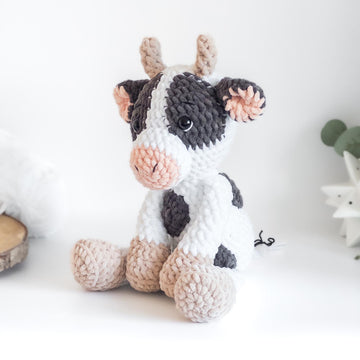 Cute Crochet Cow