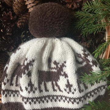Moose braun hat