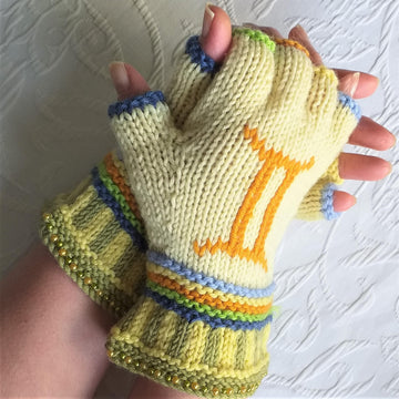 Star Sign Stash Mittens - GEMINI