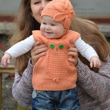 Wise Owl Baby Vest
