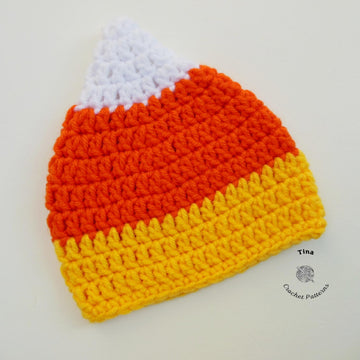Candy Corn Baby Hat, Dress and Shoes Outfit