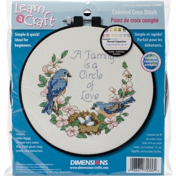 Dimensions Family Love Cross Stitch Kit