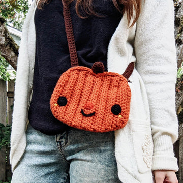 Pumpkin Crossbody Bag