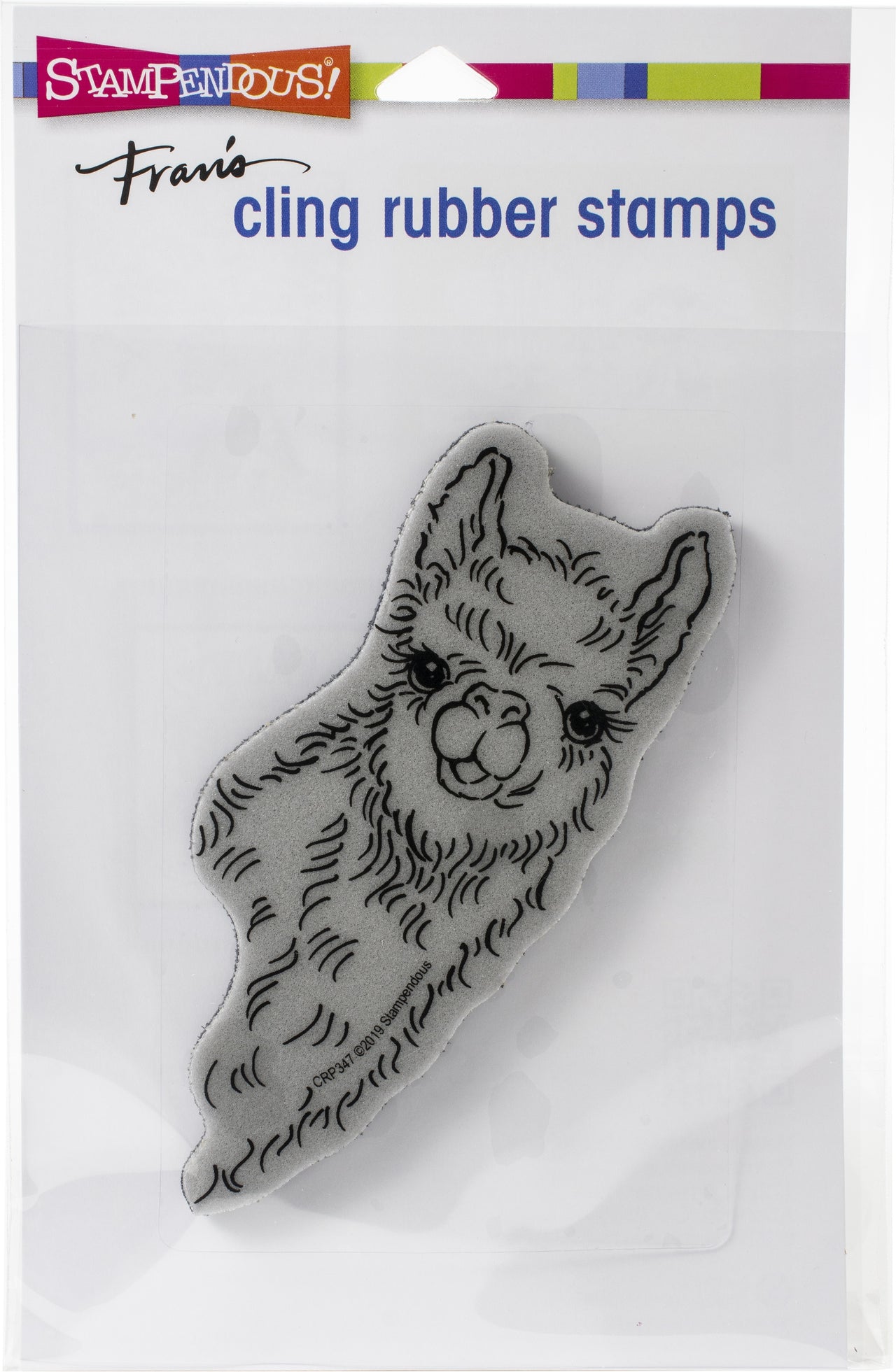 Stampendous Cling Stamp - Llama Look