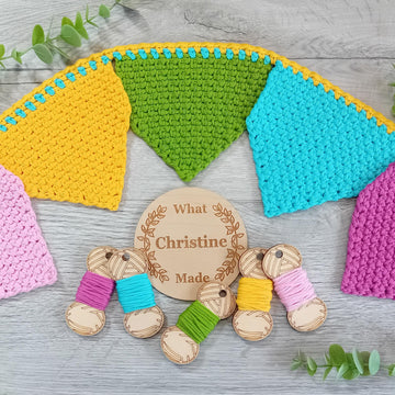 Moss Stitch Bunting
