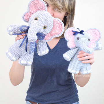 Josefina and Jeffery Chubby Little Elephants