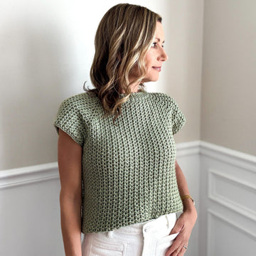 The Cashtan Crochet Crewneck