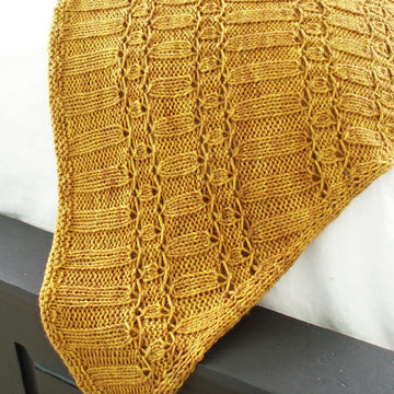 Stacked Columns Wrap and Shawl