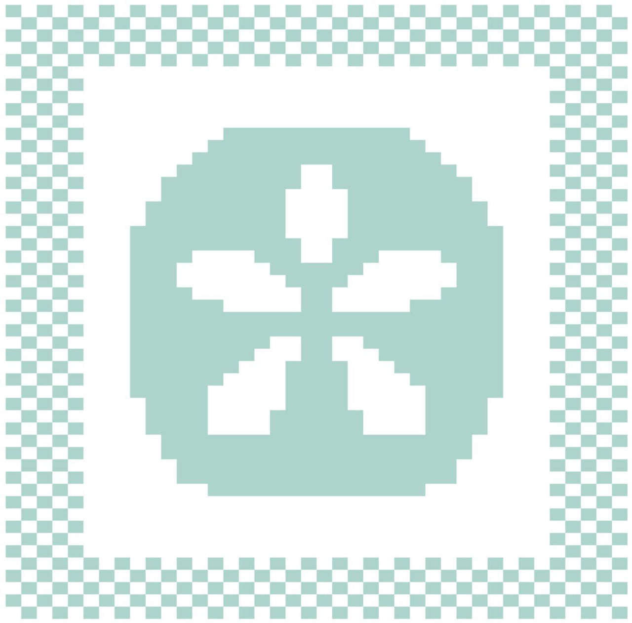 Sand Dollar Dishcloth
