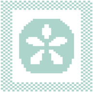 Sand Dollar Dishcloth