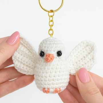Crochet Dove Amigurumi Pattern, Crochet Bird Pattern