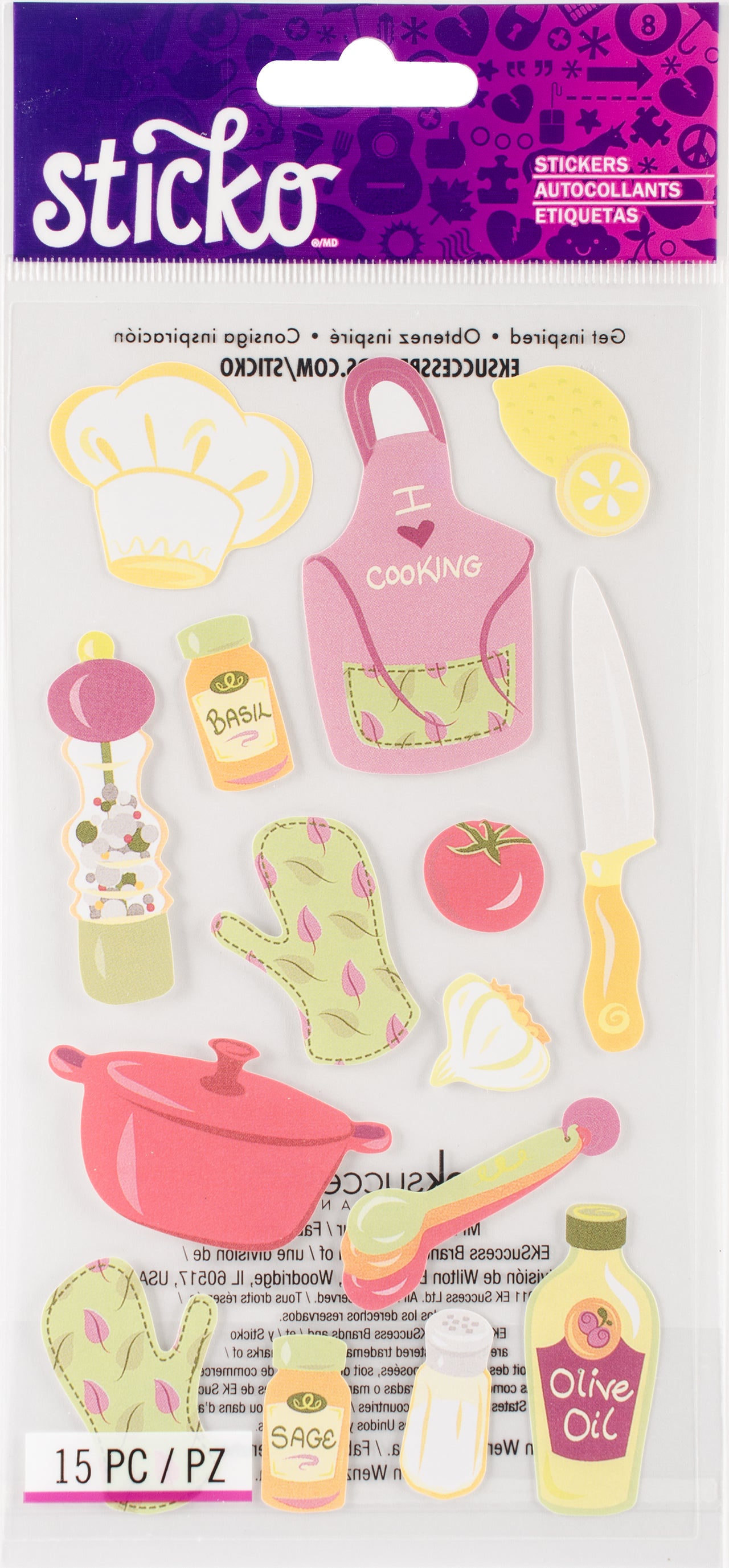 Sticko Stickers - Cooking