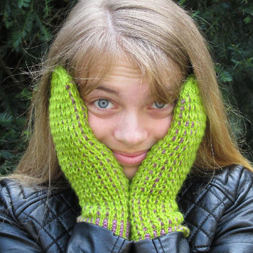 Railroad Track Full Mittens