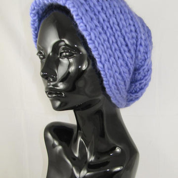 Super Chunky Side Rib Slouch Hat