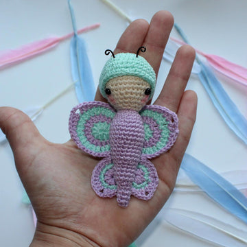 Butterfly keychain