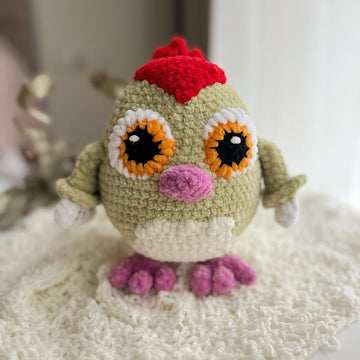 Owl and woodpecker toys
