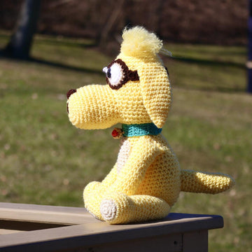 Go Dog Frank Yellow Dog Amigurumi