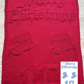 Nr. 411 Stocking Merry Christmas