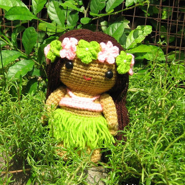 Anela the Hula Girl - PDF Crochet Pattern