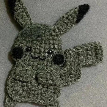 Pikachu 2D Crochet Pattern
