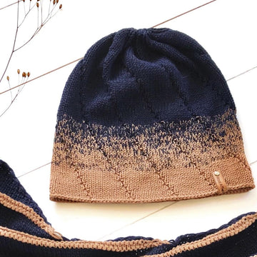 Mütze LIMON mit Bommel oder Beanie - 2in1 - No.183