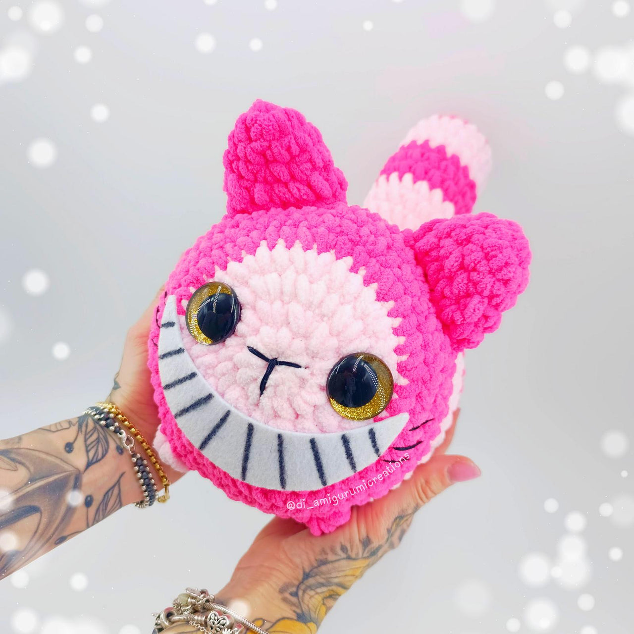 Striped Pink Cat