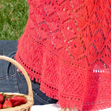 Fragaria Shawl