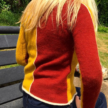 Coloured Panel Sweater