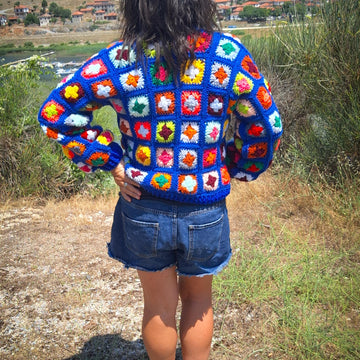 Forget Me Not Cardy (Cuffed Version)