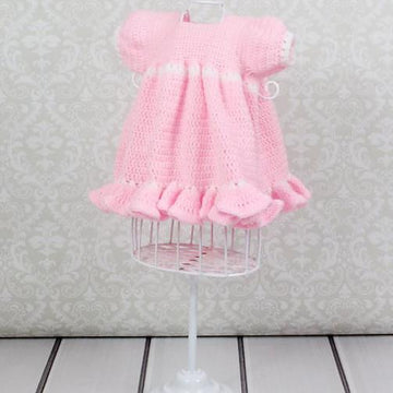 Country Baby Dress Crochet Pattern #124