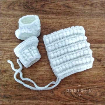 Bobblicious Bonnet and Boots