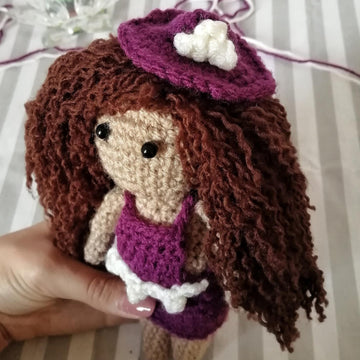 Nora the Curly Doll