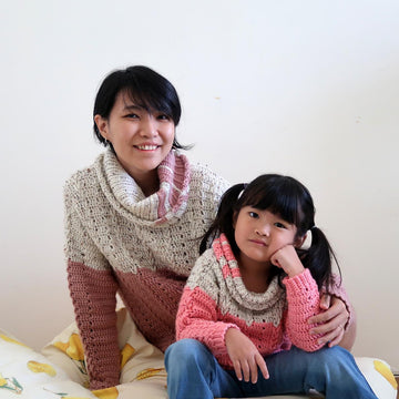Kiddie Victorian Easy Cowl Sweater