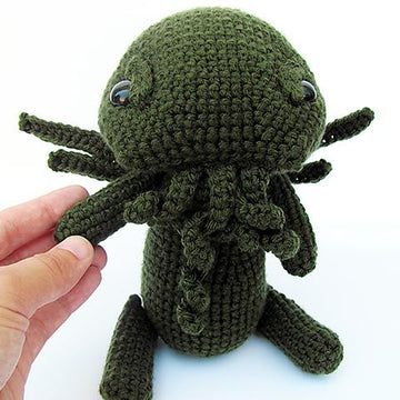 BUNDLE - Amigurumi Cthulhu Cowl AND Cthulhu Plush