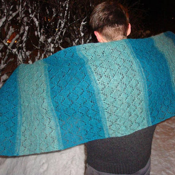 Poseidon Shawl (English & Swedish versions)
