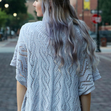 Diamond Lace Kimono
