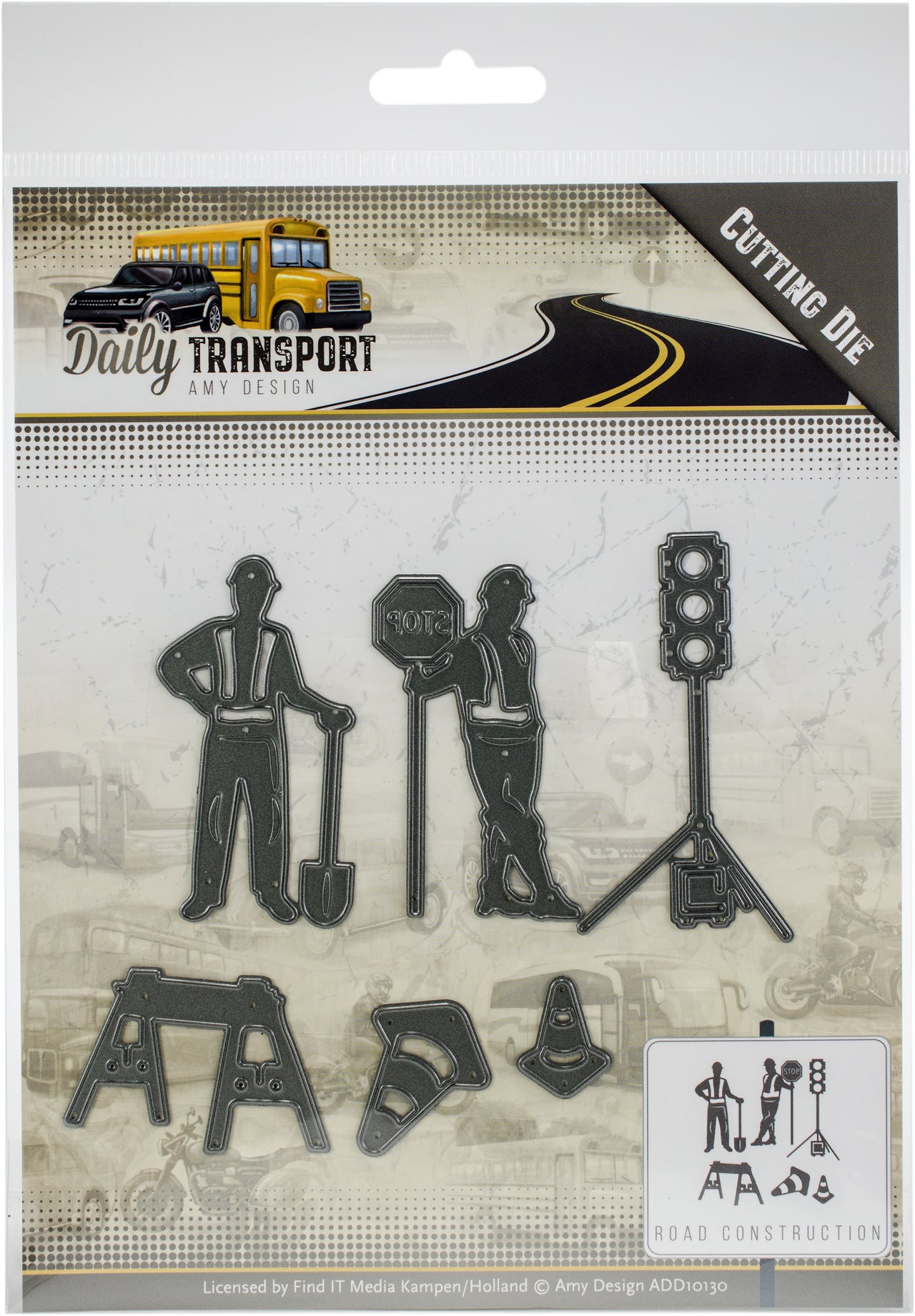 Find It Trading Amy Design Die - Road Construction, Daily Transport