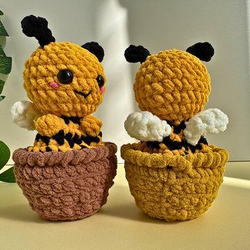 Bumble Bee Pop Up Amigurumi